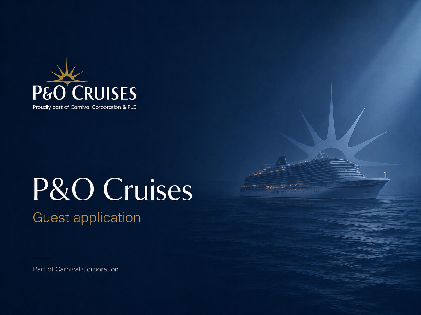 P&O Cruises — onboard guest app redesign for Carnival UK
